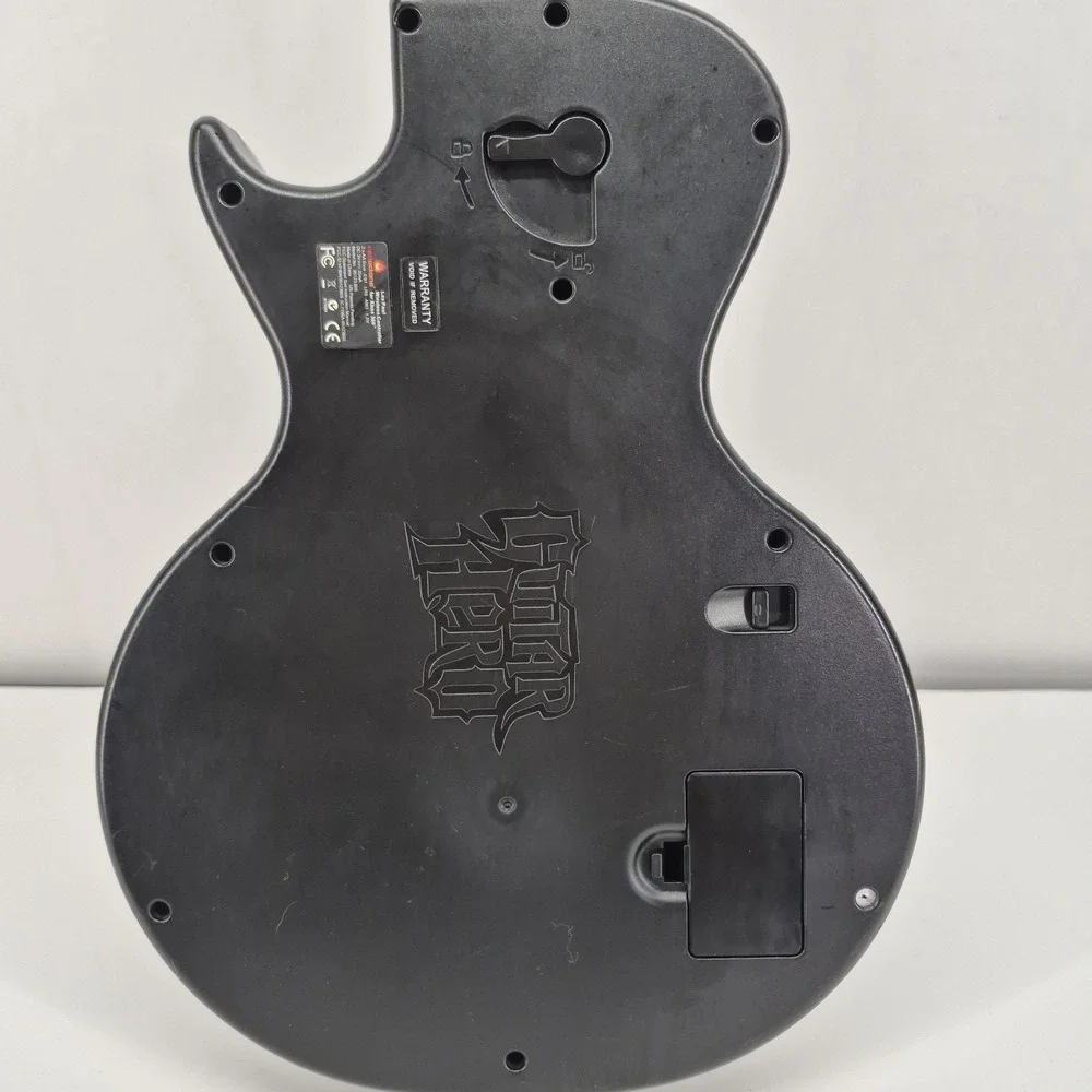 Guitar Hero Xbox 360 Les Paul Wireless Red Octane Controller 95123 805 UNTESTED
